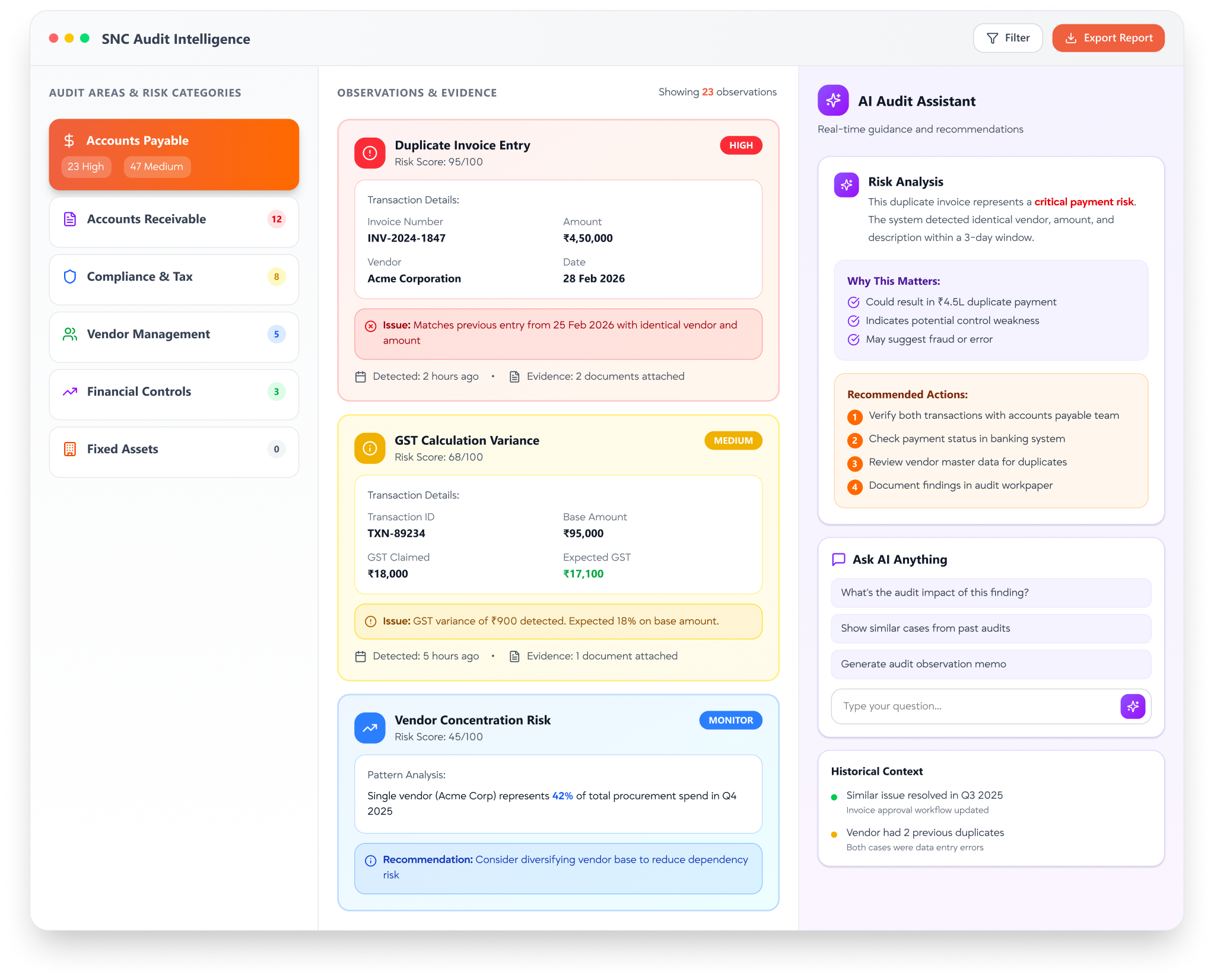 Platform Dashboard
