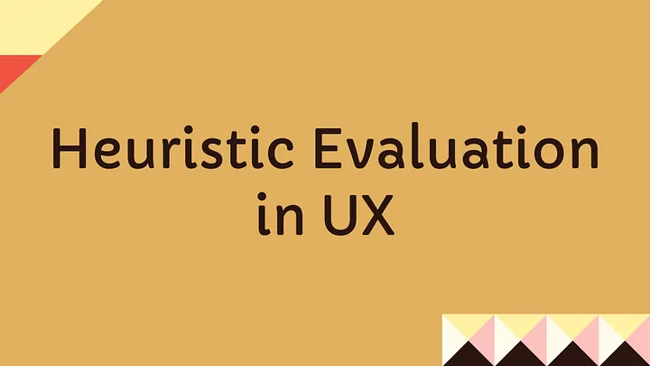 Heuristic Evaluation Process